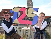 das neue Prinzenpaar der Narrhalla für 2018, Prinz Sebastian I. (Kriesel) und Prinzessin Janina I. (Homann) Foto. Narrhalla